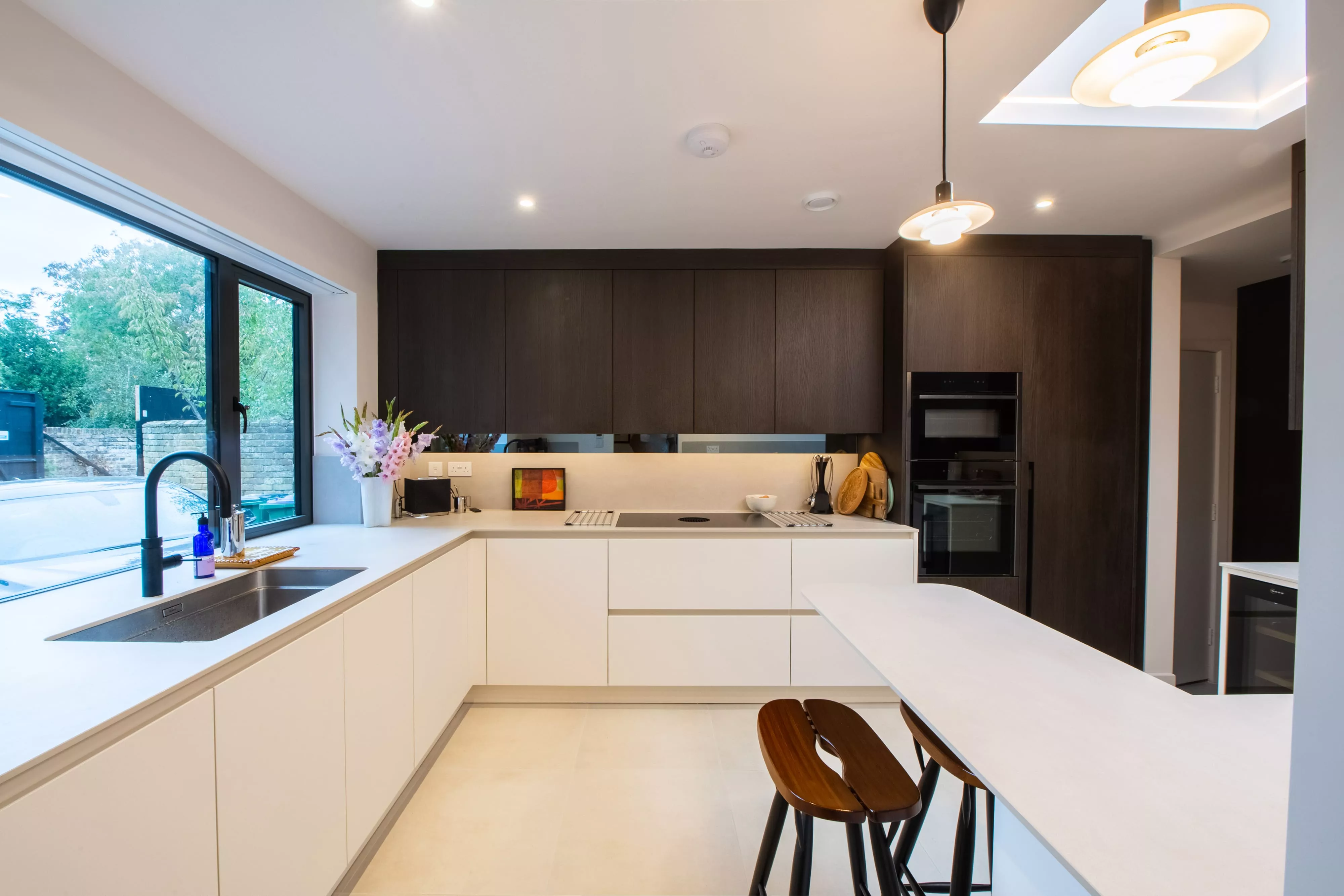 Modern White Kitchen