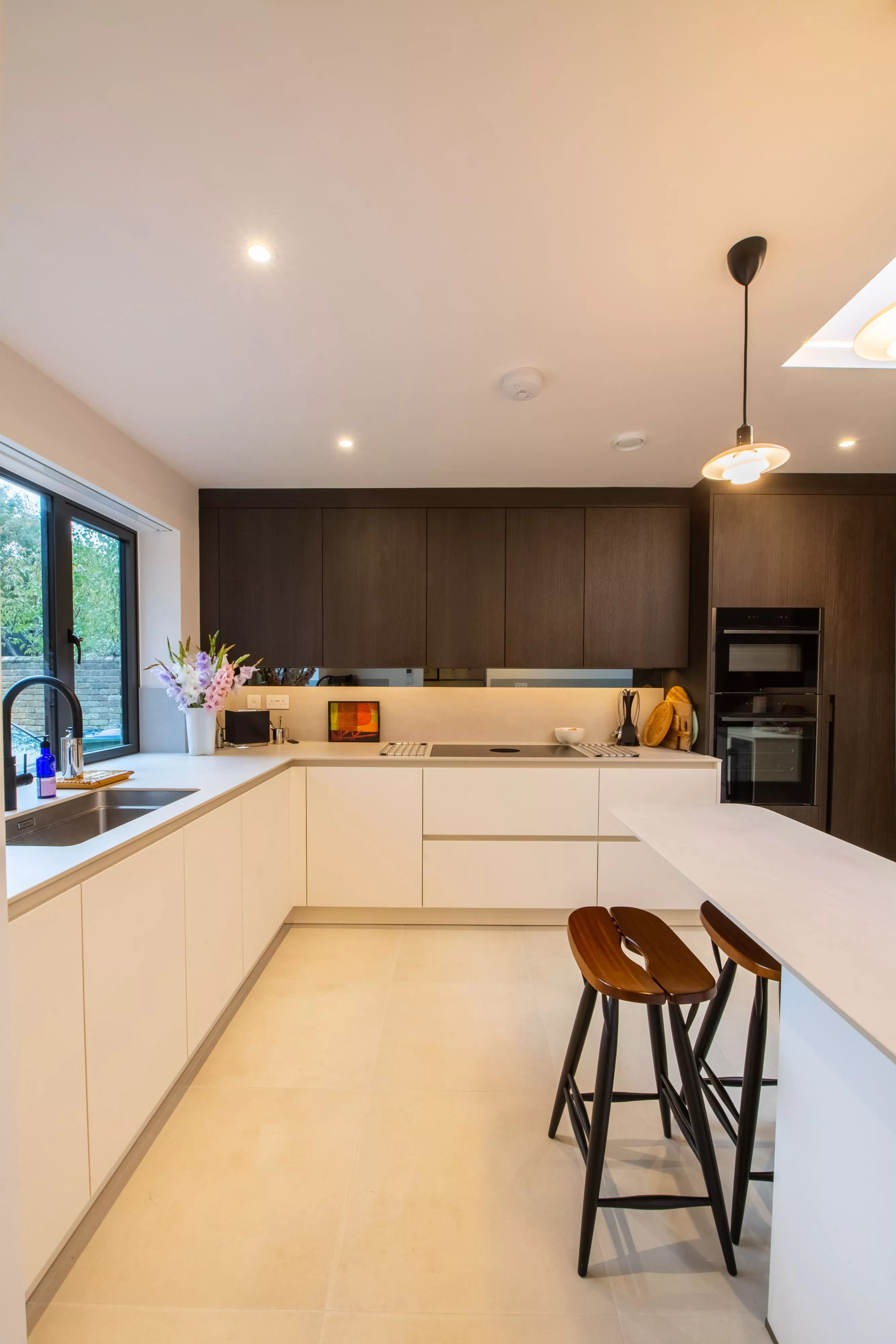 Modern White Kitchen